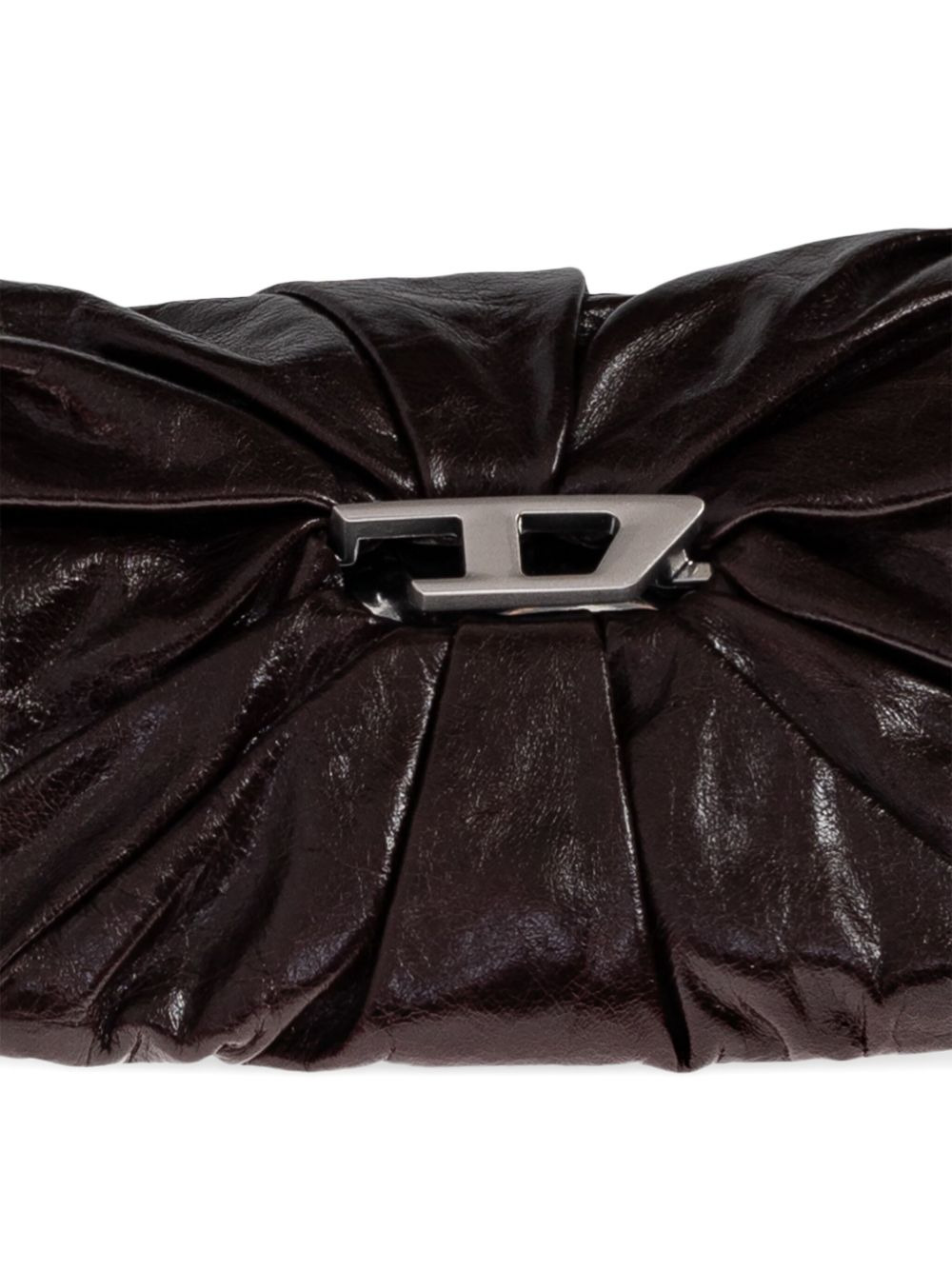 pleated clasp tote bag - 4