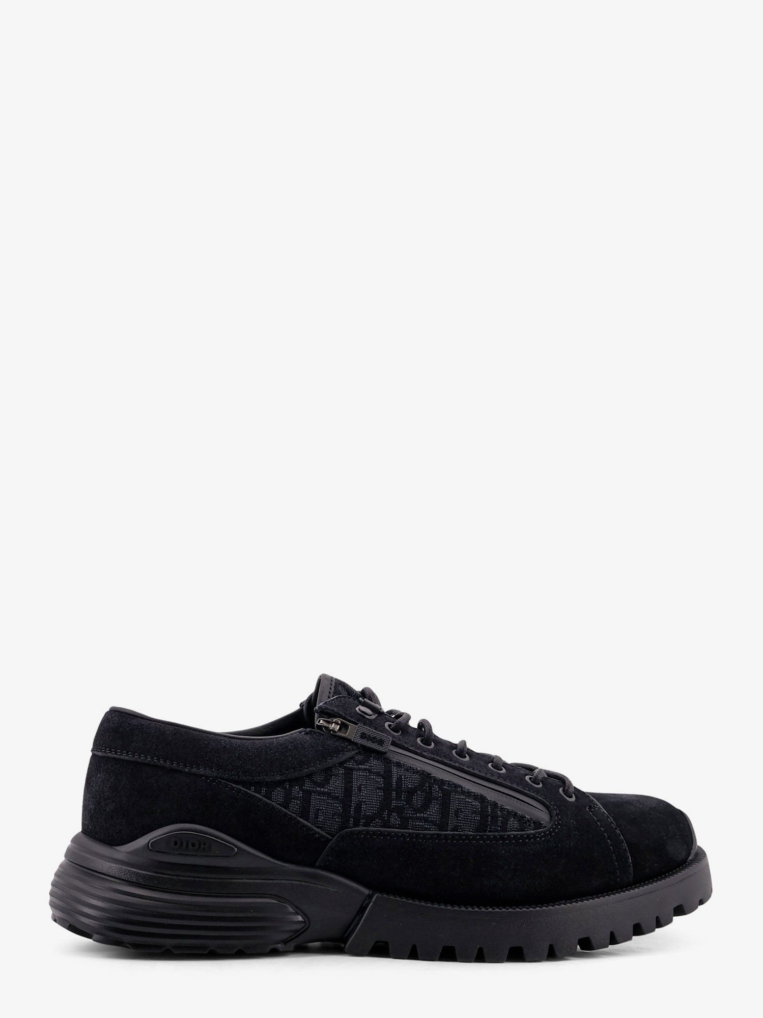 Dior Derby Dior Combat Suede And Dior Oblique Jacquard Fabric Lace Up Shoes - 1