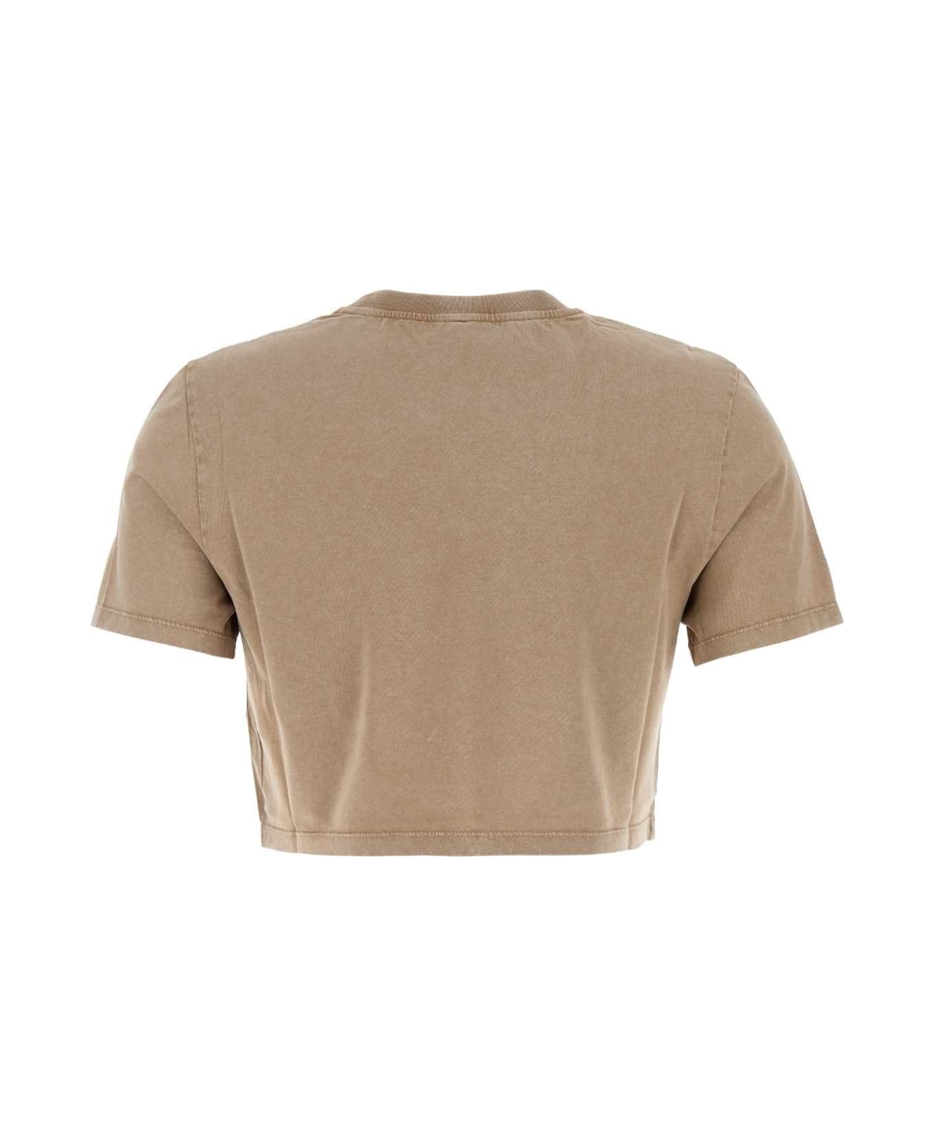Cappuccino In Cotton T-shirt - 2