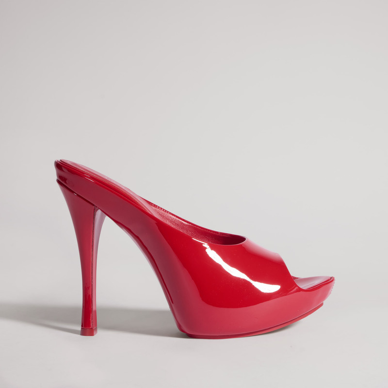 Women's stiletto platform slide - 1
