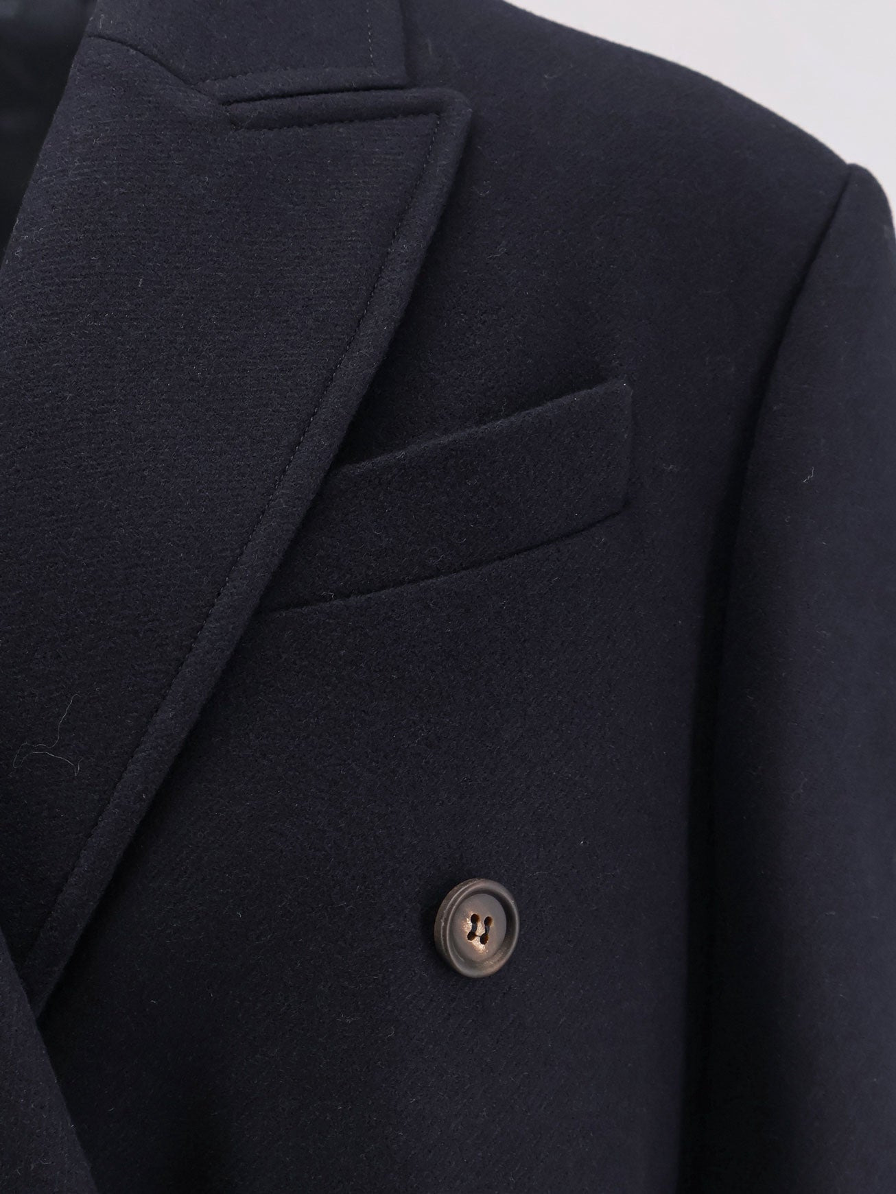 Brunello Cucinelli Double-Breasted Wool Coat - 2
