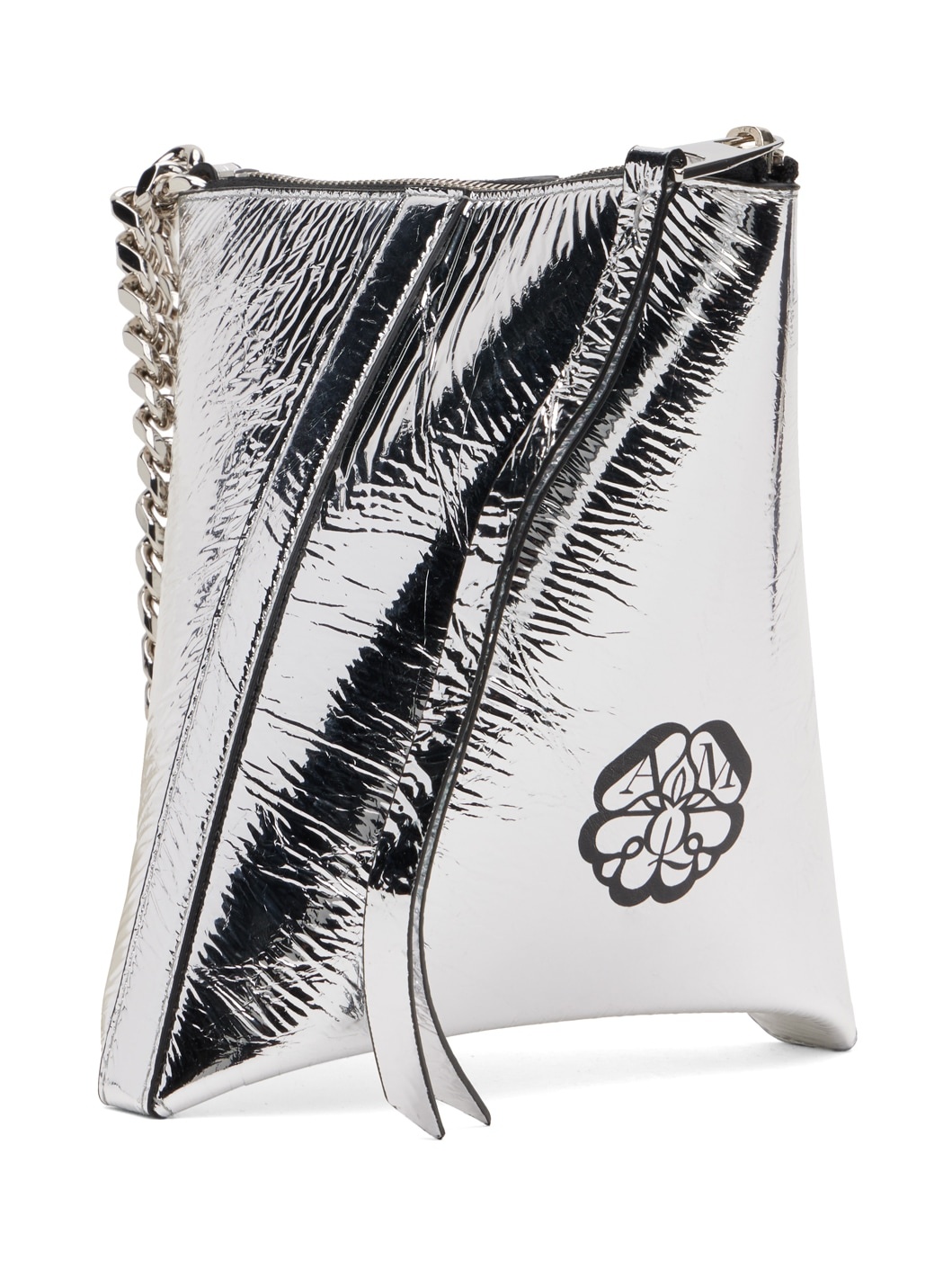 Silver 'The Curve' Pouch - 2