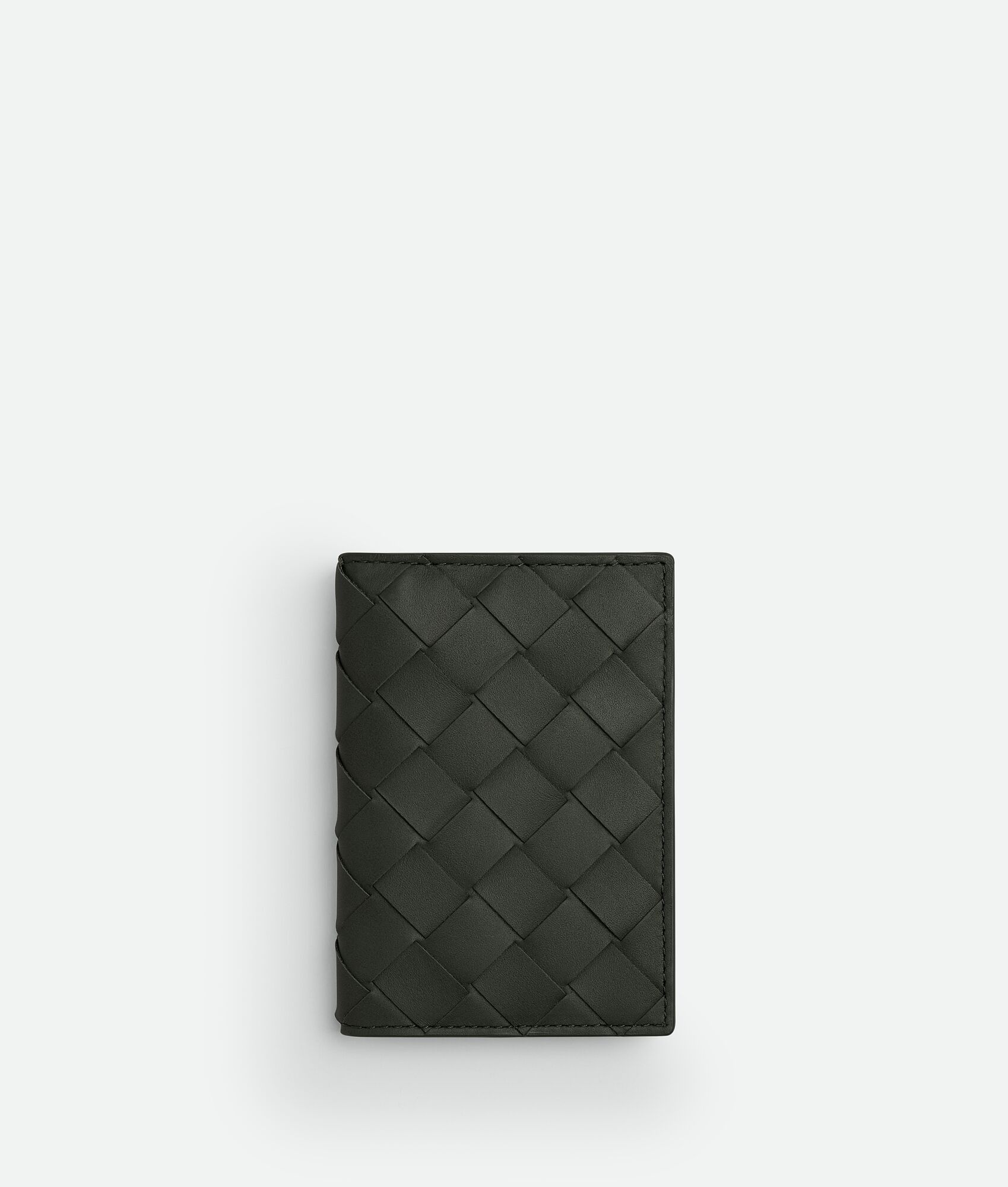 Intrecciato Flap Card Case - 1