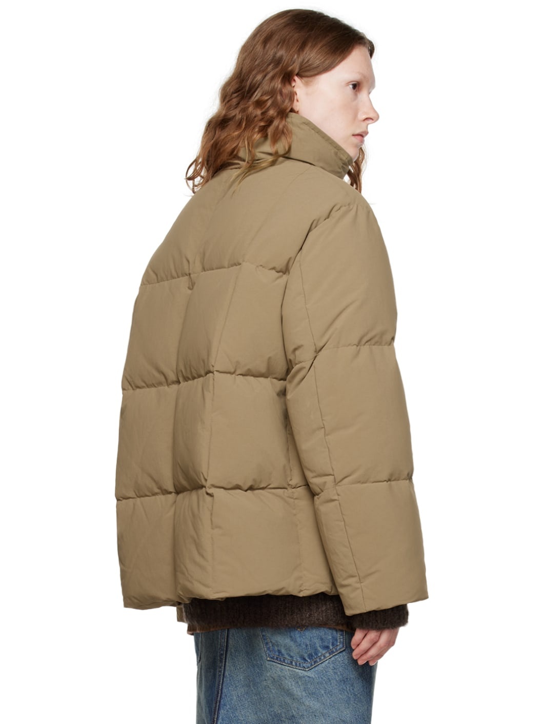 Khaki Sally Down Jacket - 3