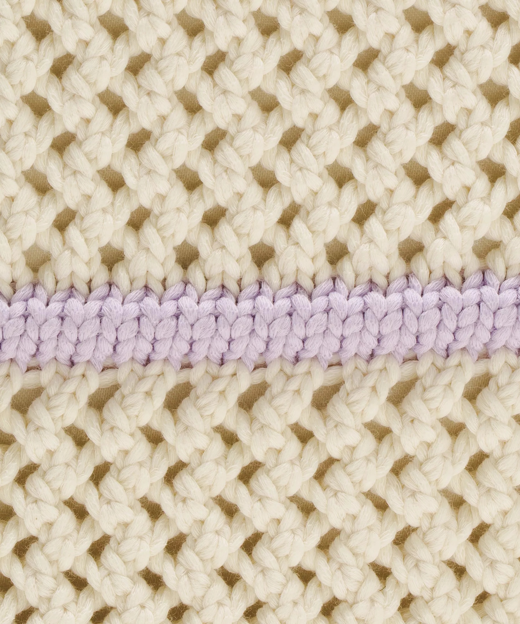 Cotton Crochet Shoulder Bag 7L - 6