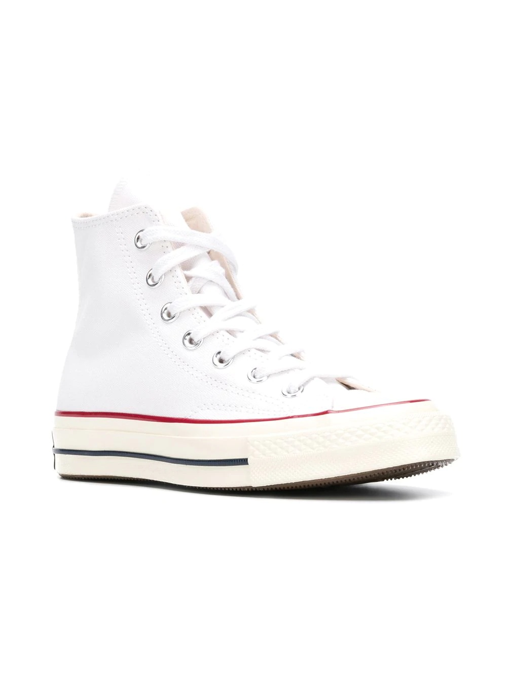 White All Star Hi 70's Trainers - 2