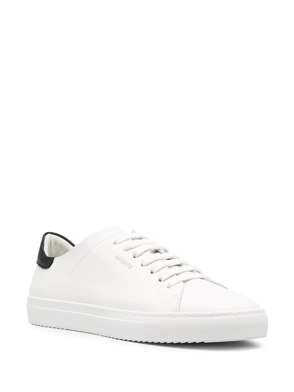 leather low-top sneakers - 2