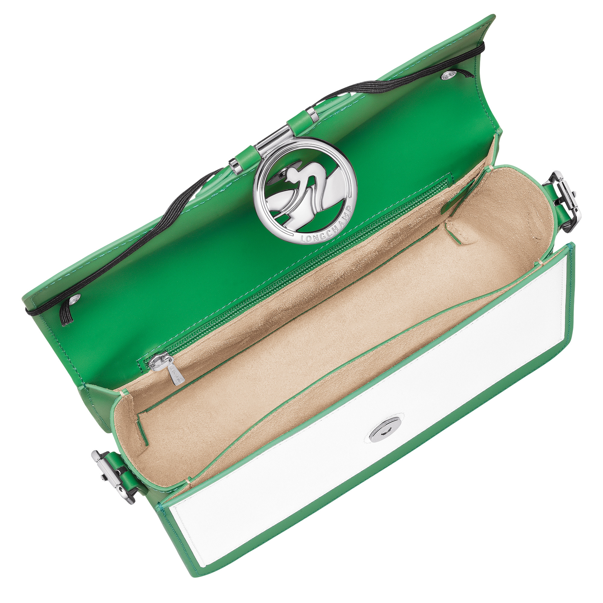 Box-Trot M Crossbody bag Lawn - Leather - 5