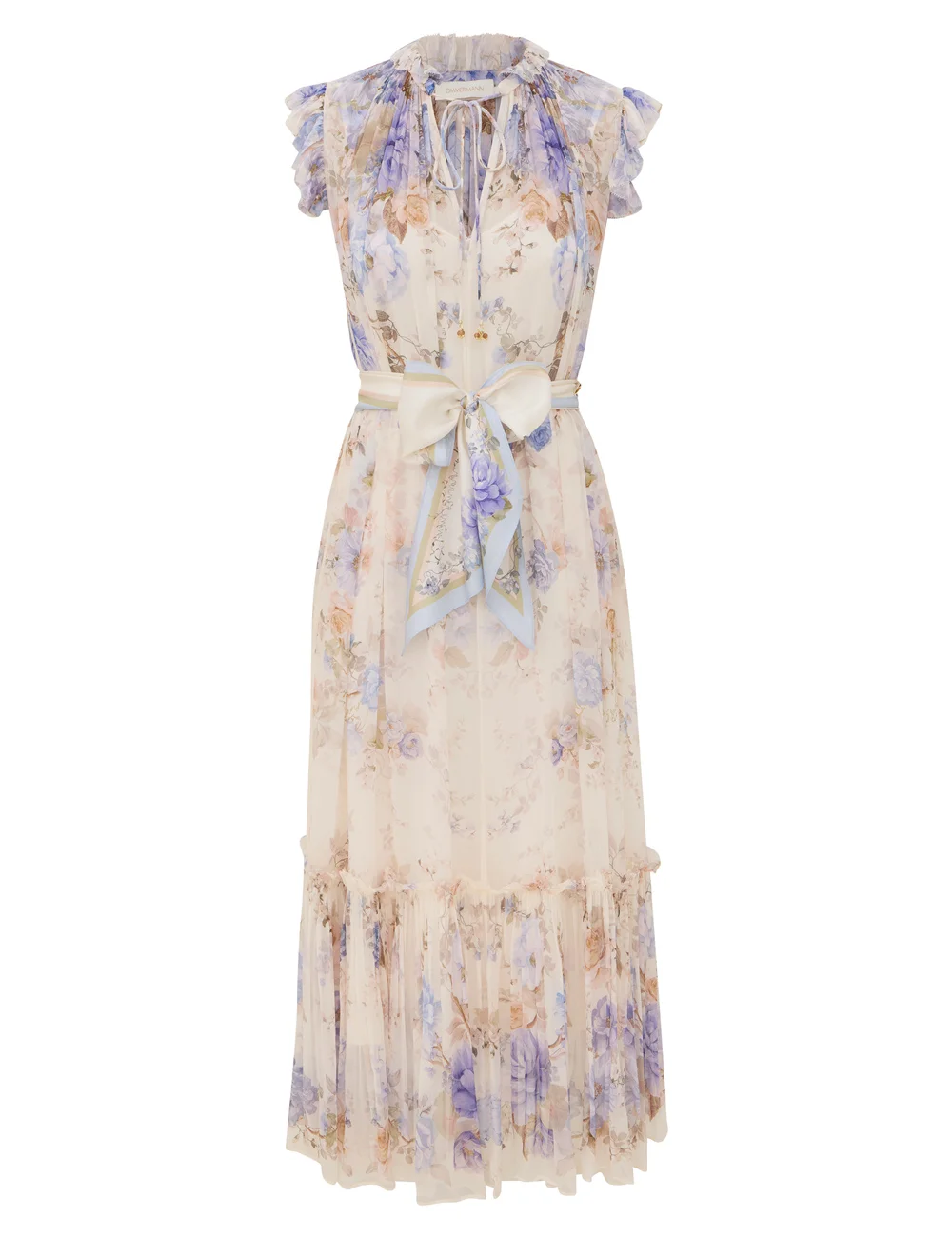 CLASH FLUTTER DRESS - 1