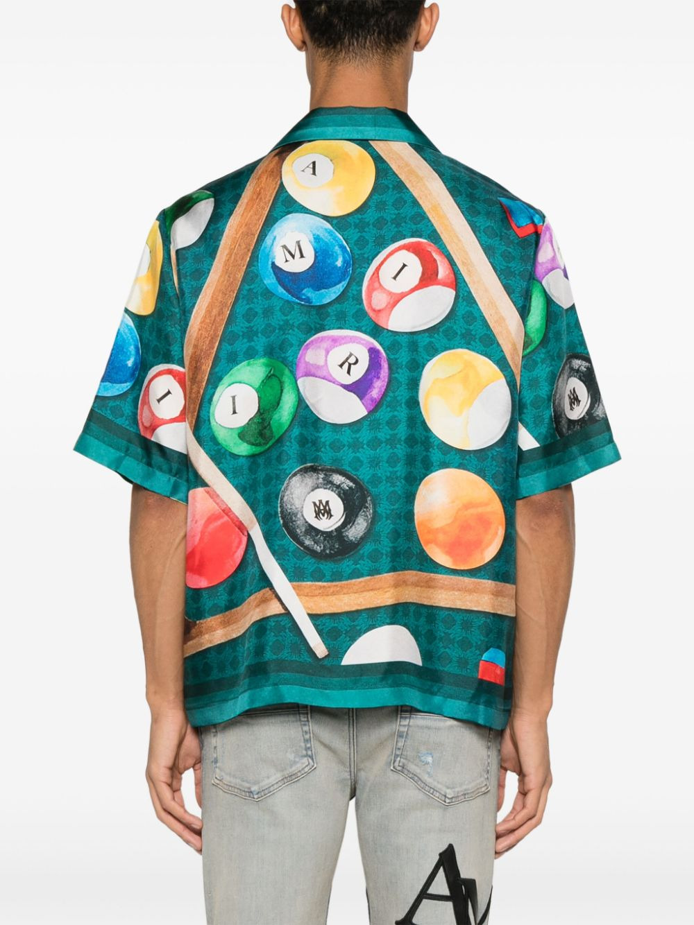 Amiri Men Billiards Shirt - 5