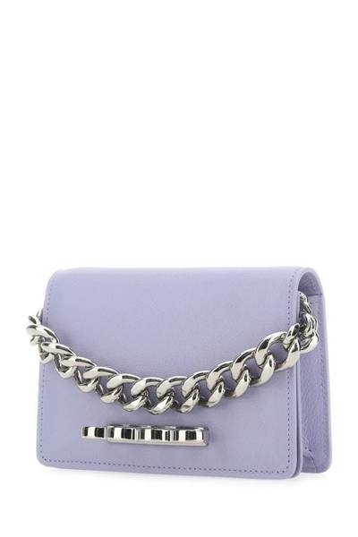 Alexander McQueen Lilac leather mini The Four Ring handbag outlook
