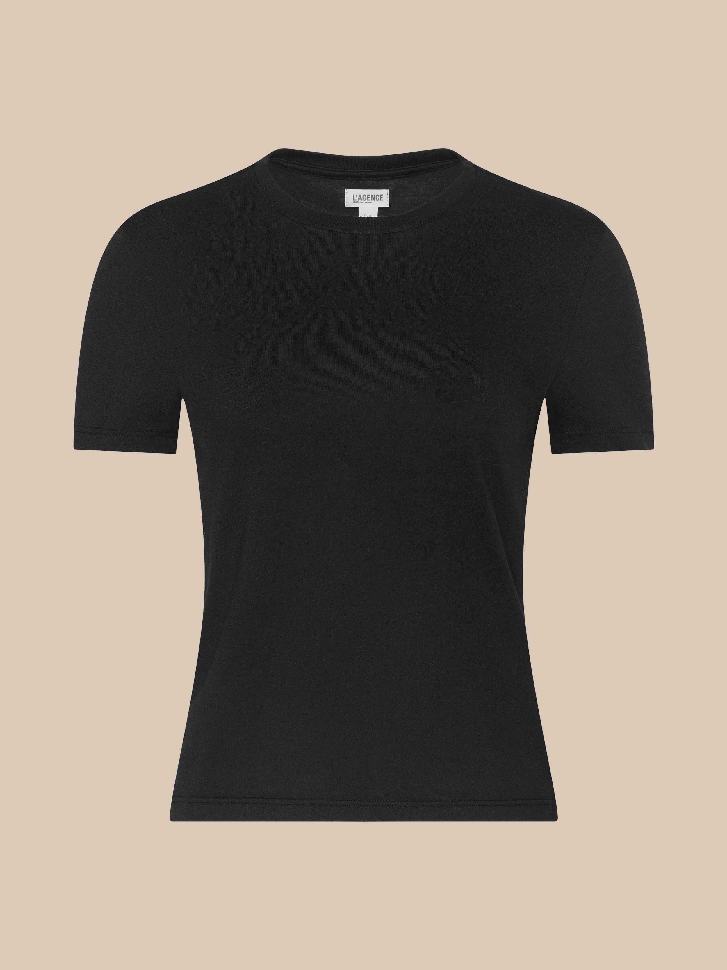 Aileen Cotton Crewneck Tee - 1