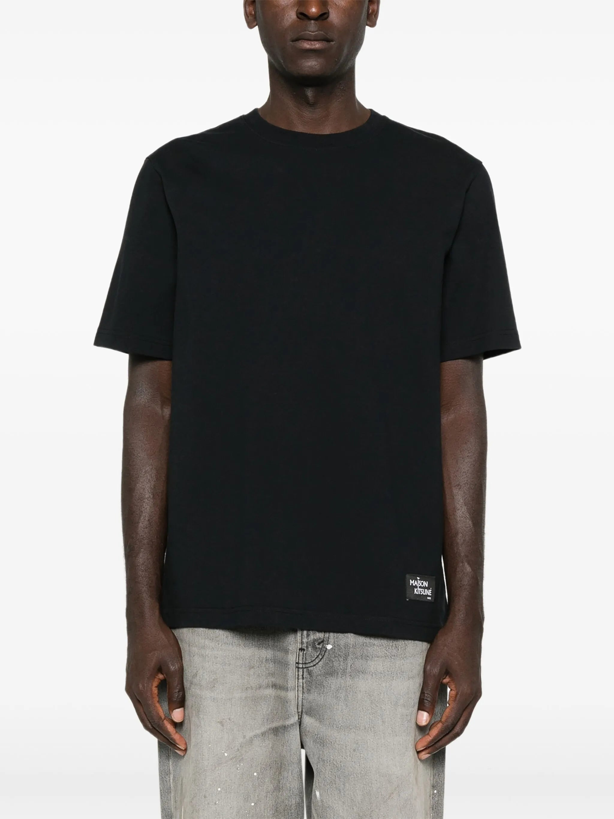 Maison Kitsuné Logo-patch T-shirt - 4