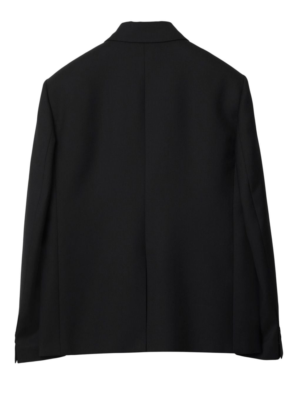 button-down wool tailored jacket - 5
