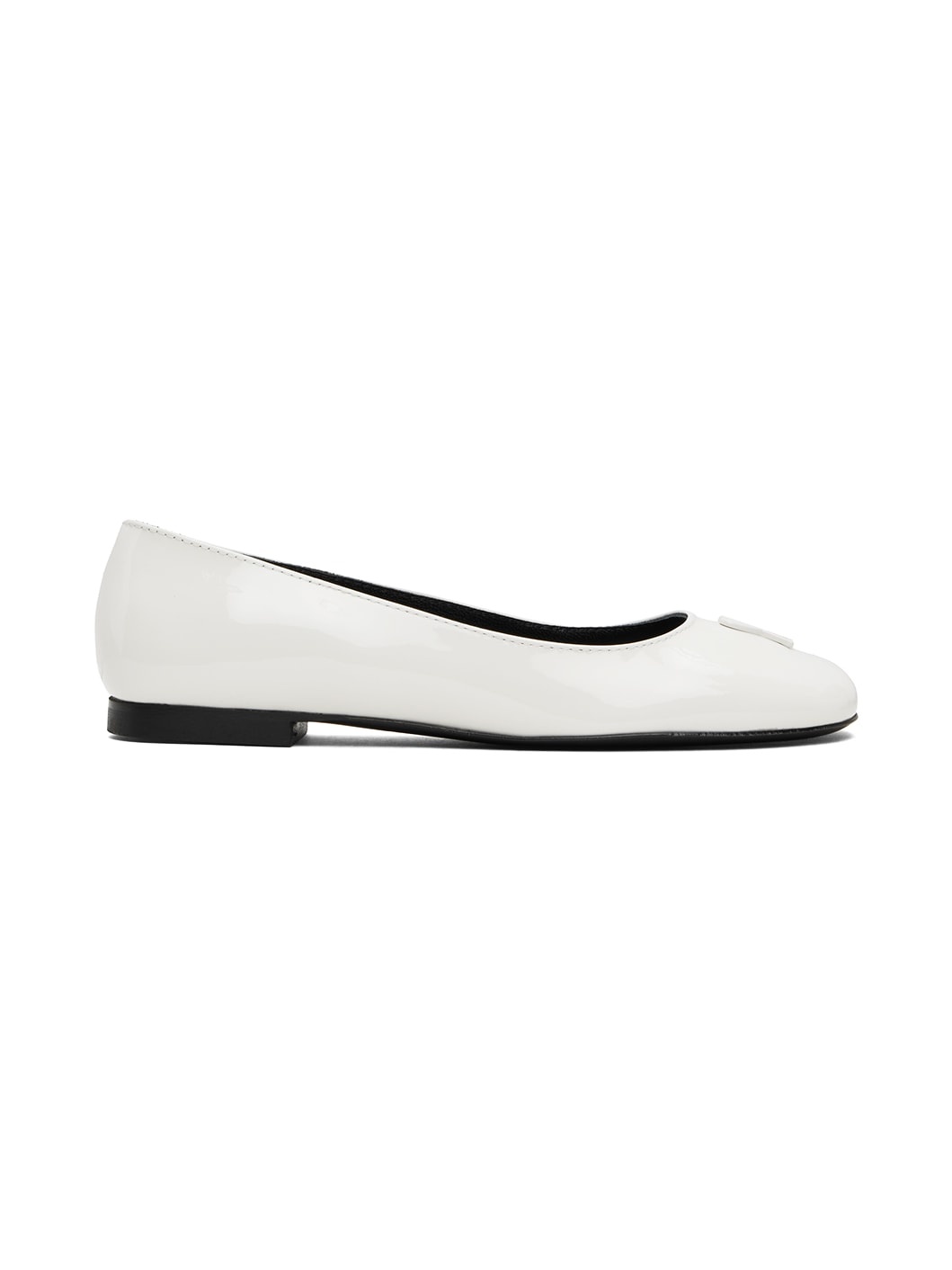 White Ami de Cœur Ballerina Flats - 1
