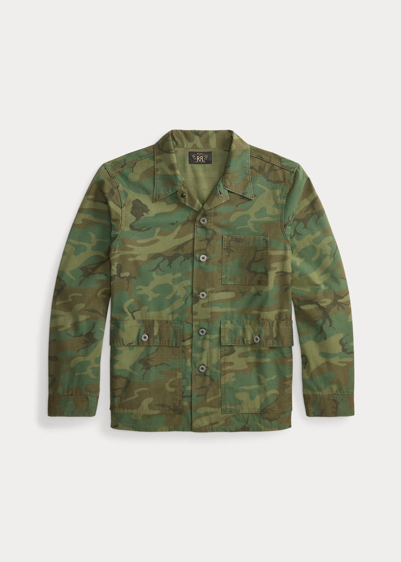 Camo Ripstop Overshirt 1