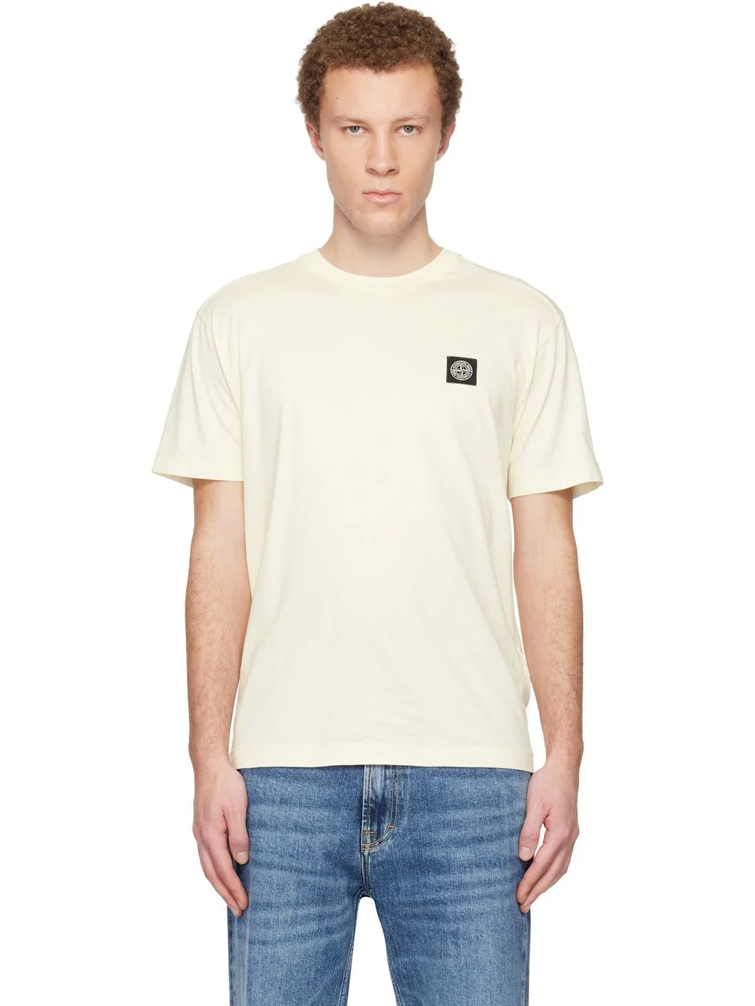 Off-White 2100027 60/2 Cotton Jersey T-shirt - 1