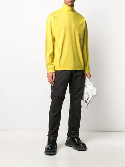 Ambush printed roll-neck sweatshirt outlook