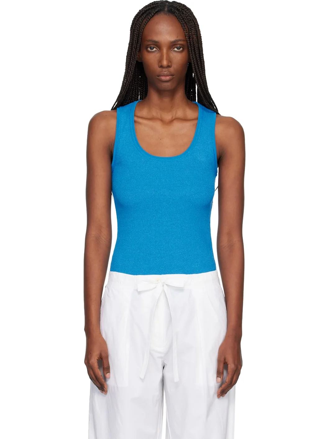 Blue Proenza Schouler White Label Jessa Tank Top - 1