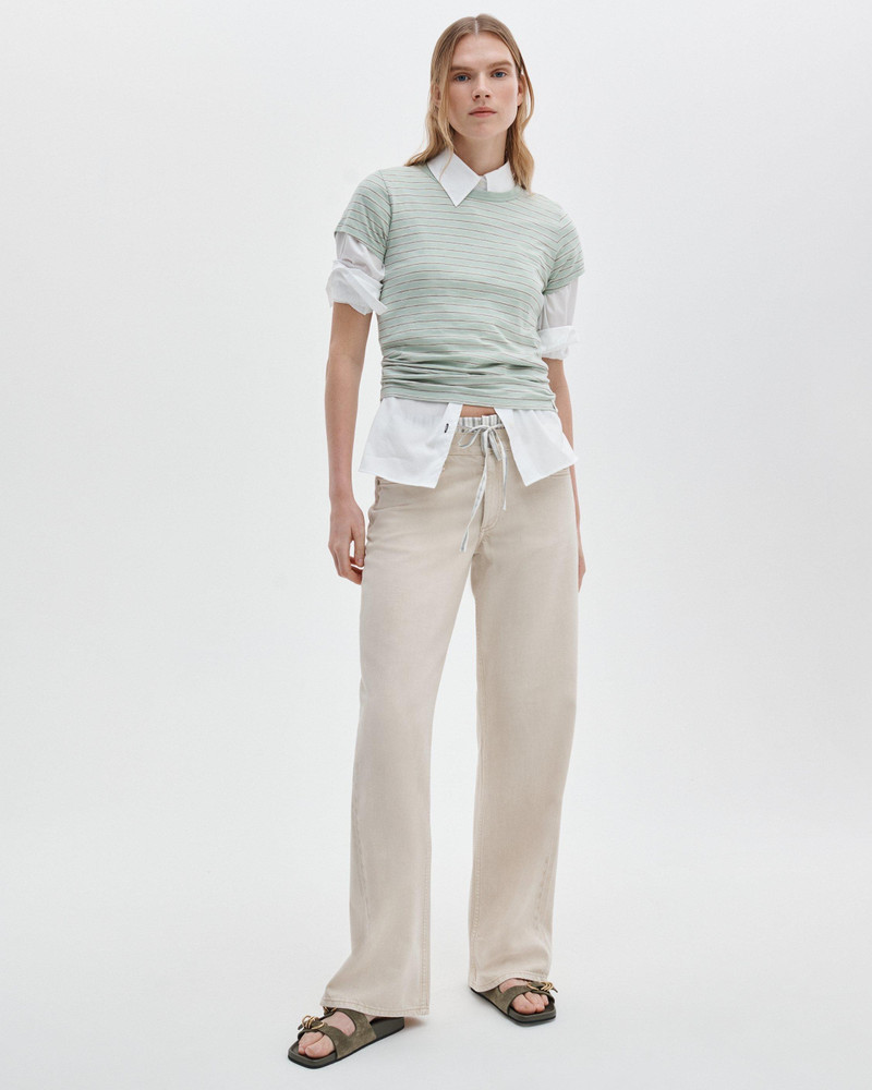 rag & bone The Slub Striped Tee outlook