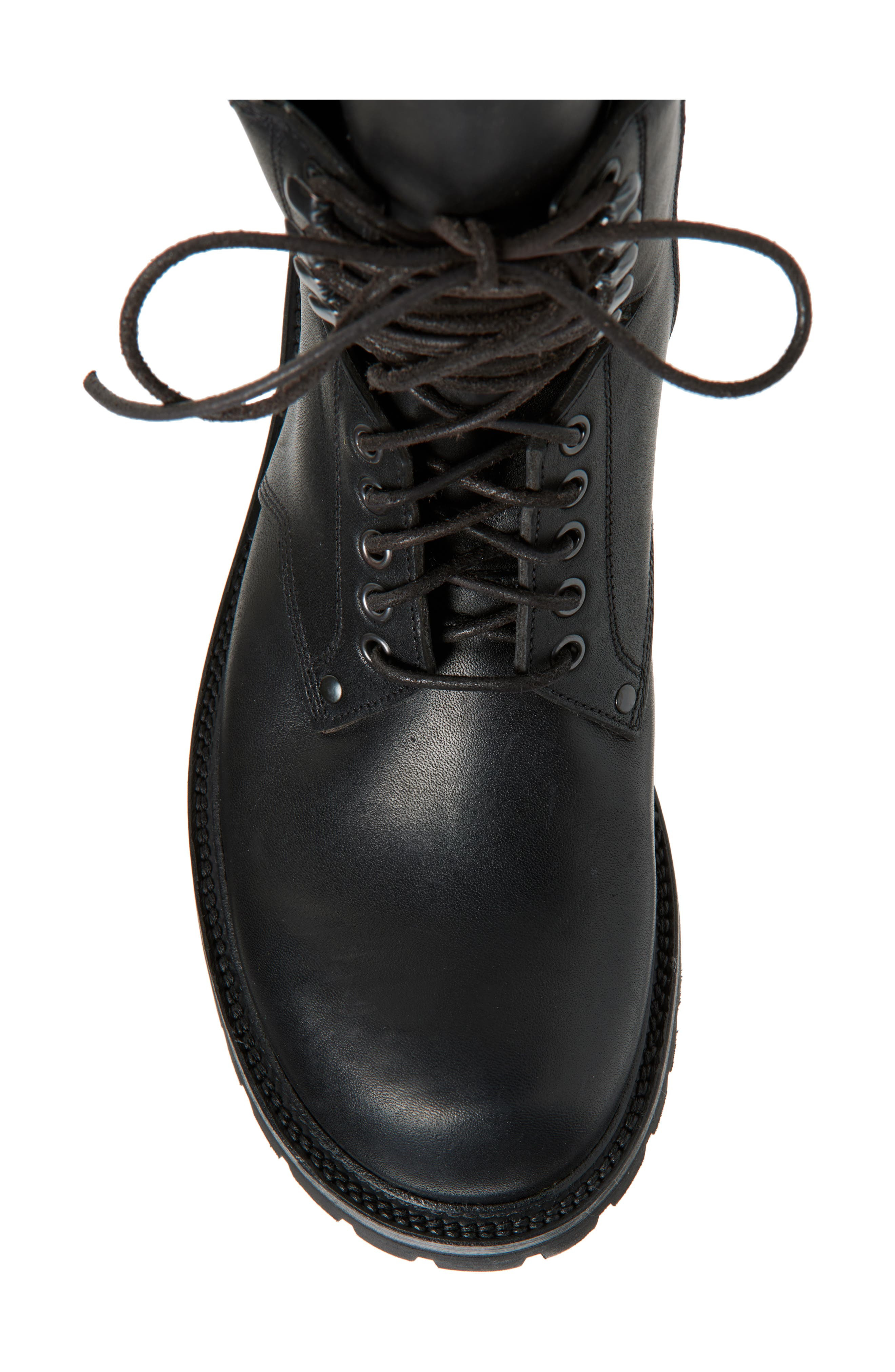 Rick Owens Army Lace-Up Boot in Black at Nordstrom - 5