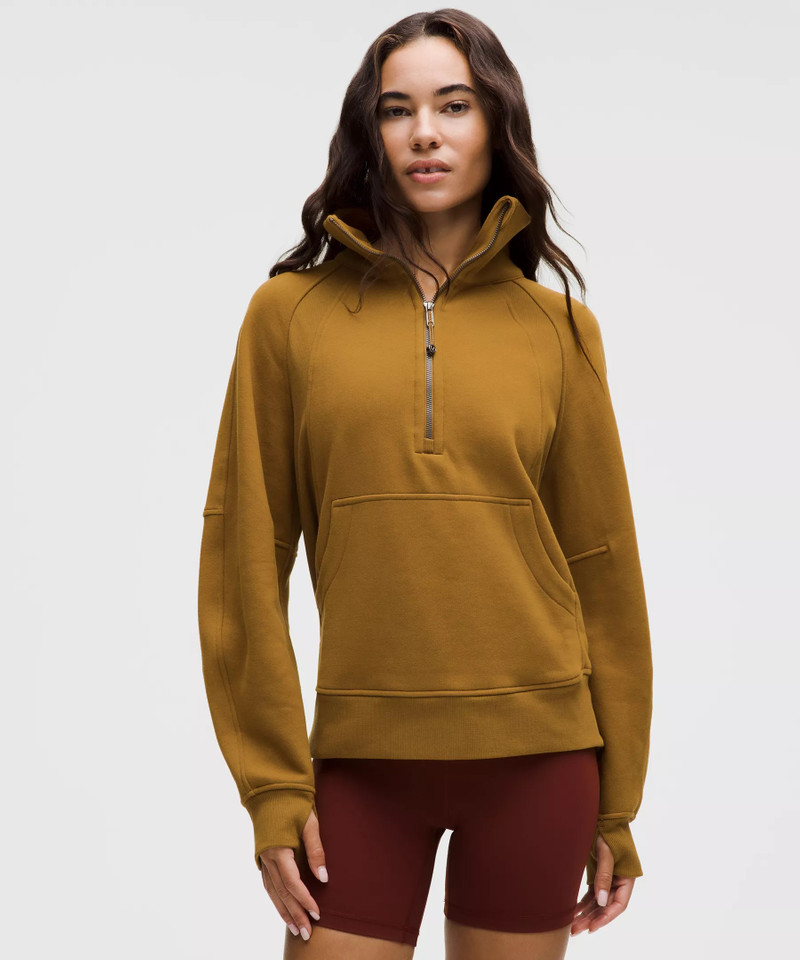 Scuba Oversized Funnel-Neck Half Zip *Long 1