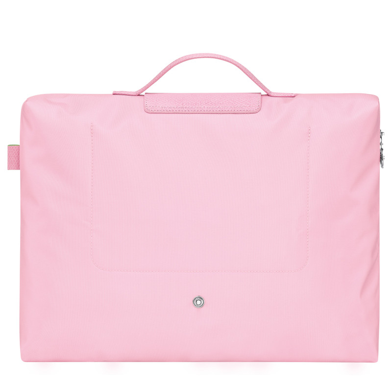Le Pliage Green S Briefcase Pink - Recycled canvas 4