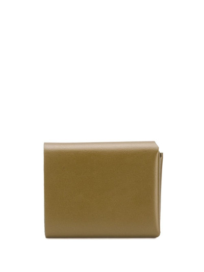 Jil Sander logo embossed tri-fold wallet outlook