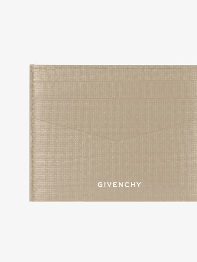 Givenchy CARD HOLDER IN 4G CLASSIC LEATHER outlook