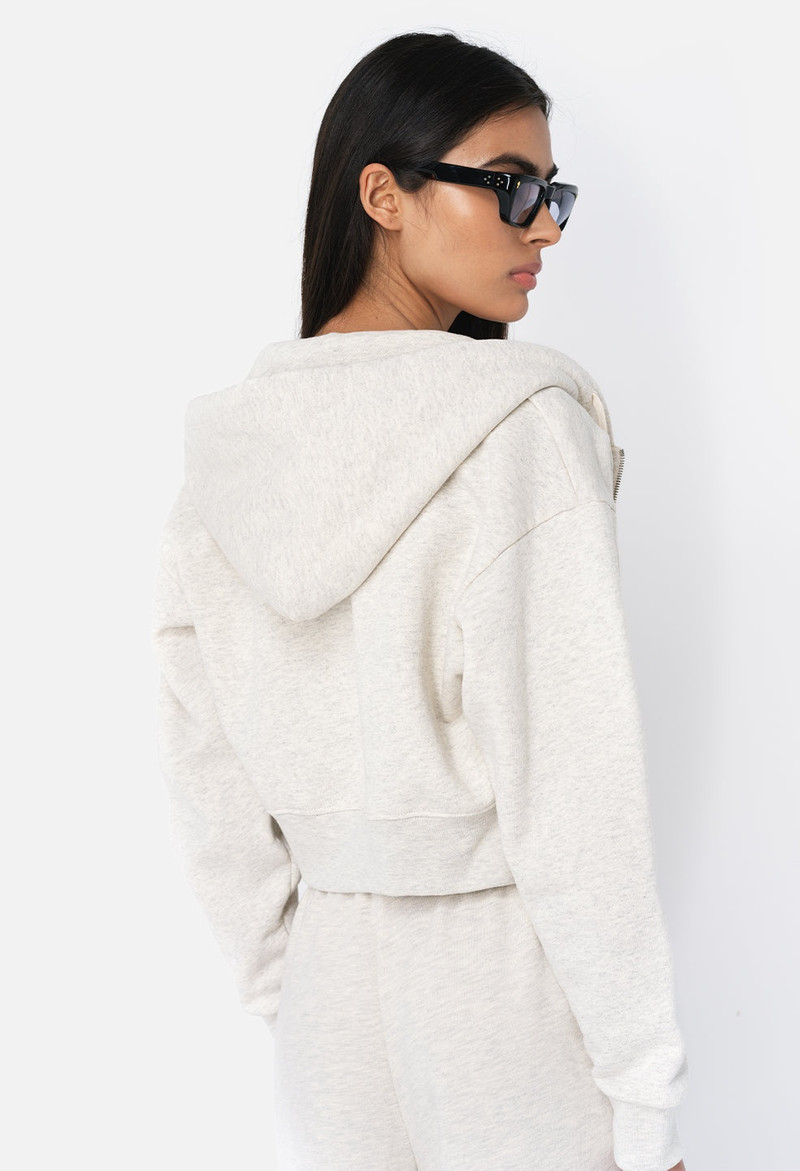 FLEECED BOCA ZIP HOODIE 5