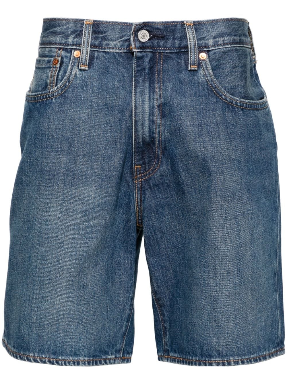 468â¢ mid-rise denim shorts - 1