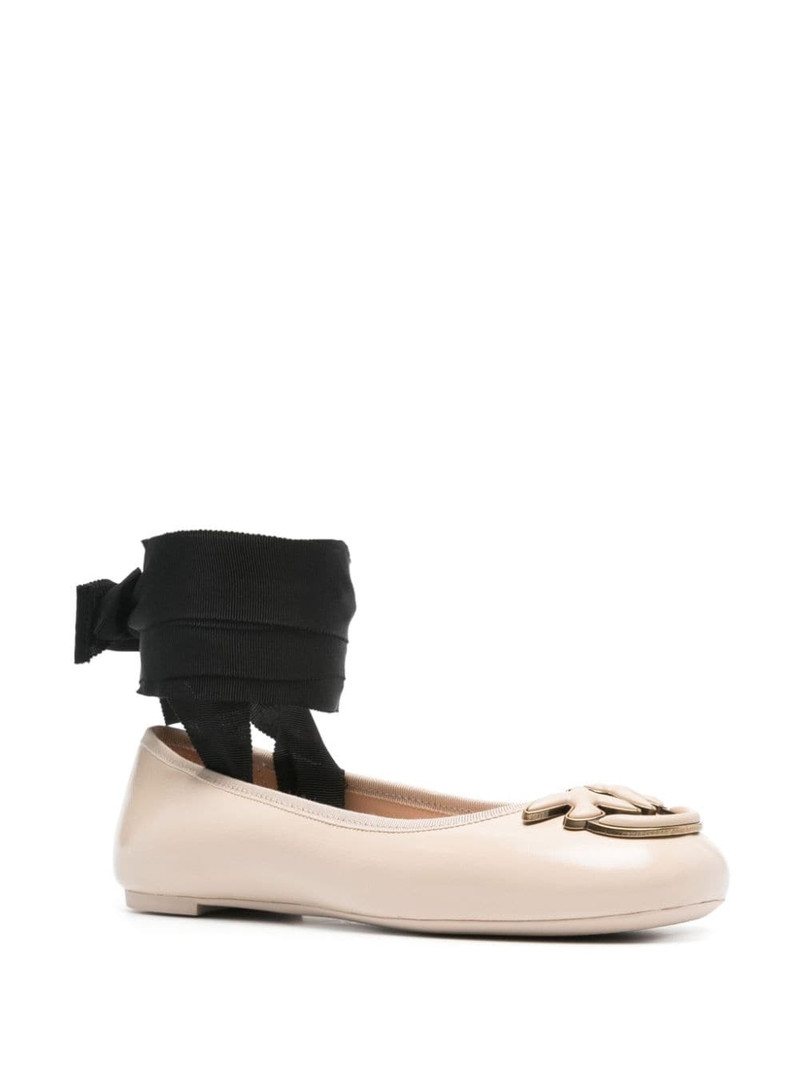 PINKO Love Birds ballerina shoes outlook