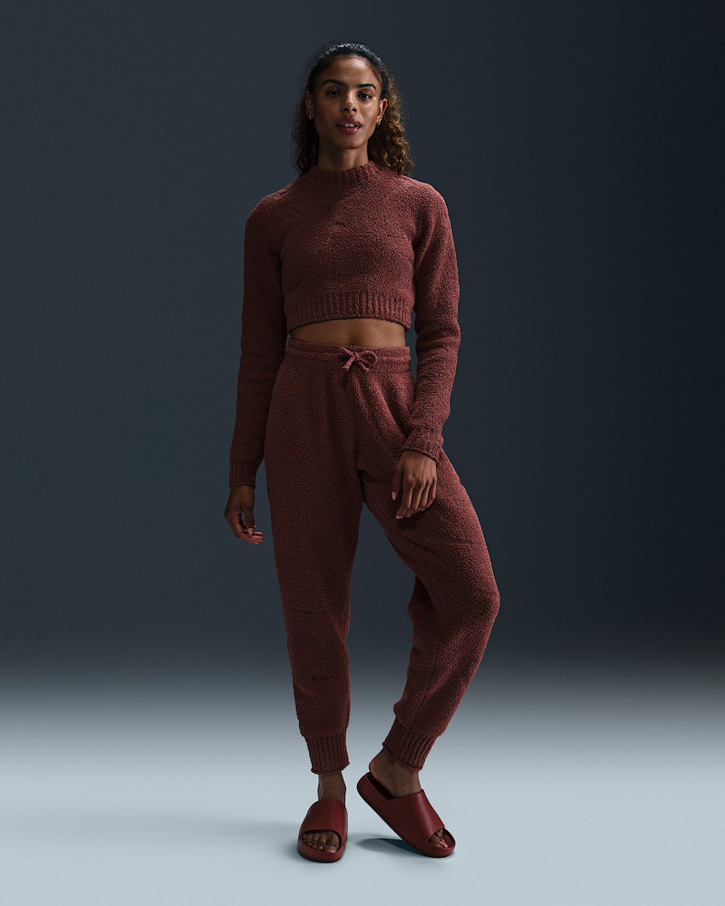 Nike Sportswear Phoenix Cozy Bouclé Women's Tight Long-Sleeve Knit Top 4