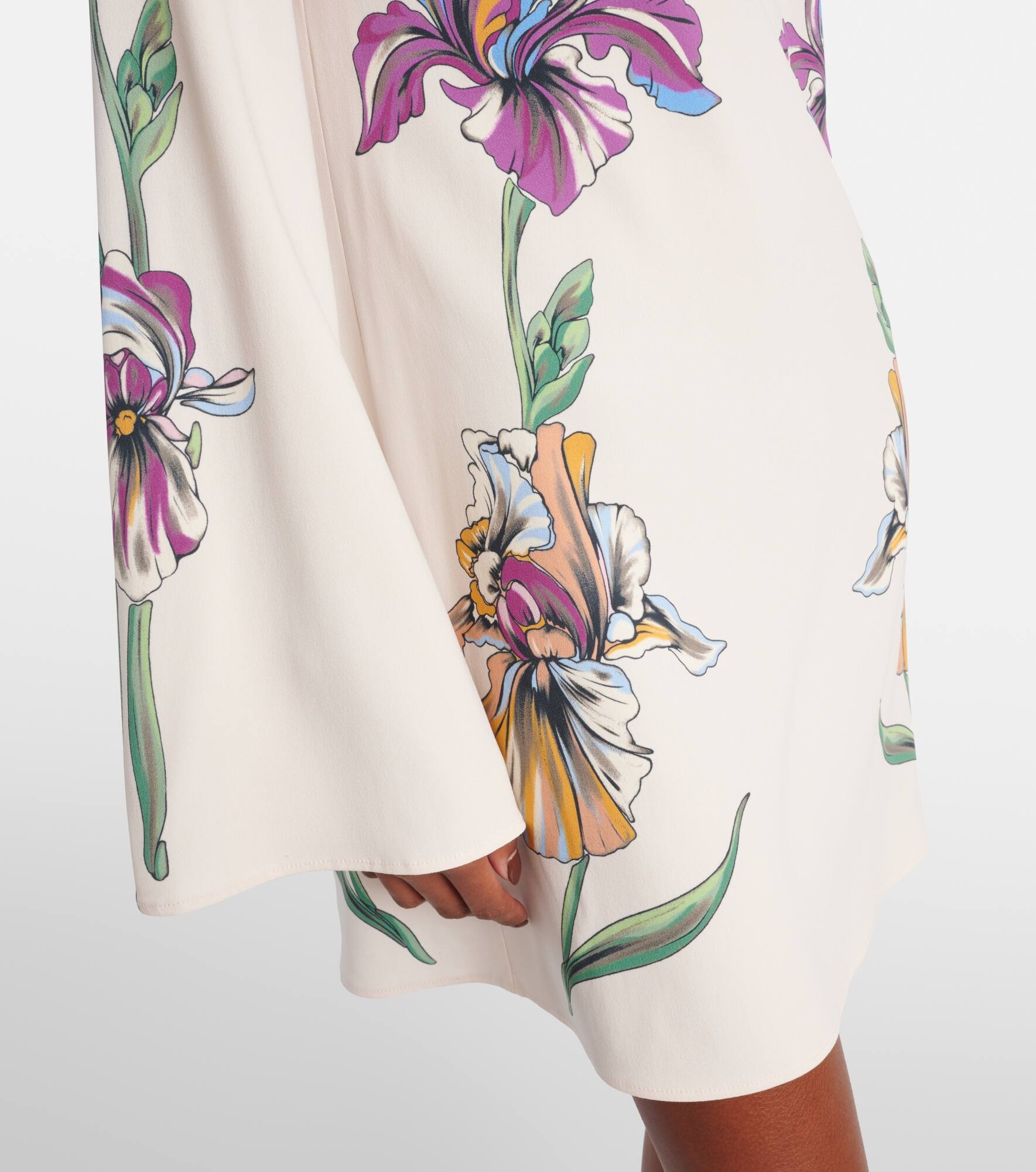 Supremes Swing floral jersey minidress - 5