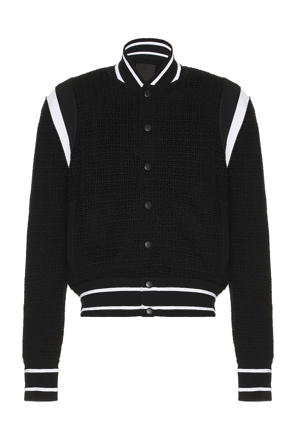 Knitted Bomber Jacket - 1