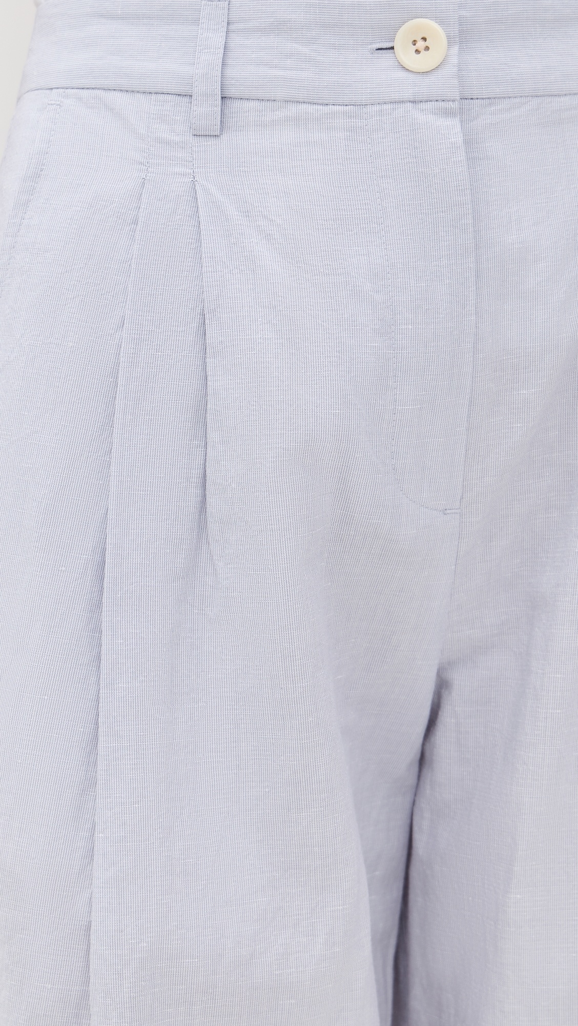 Eleanor Pants in Linen Shirting - 5