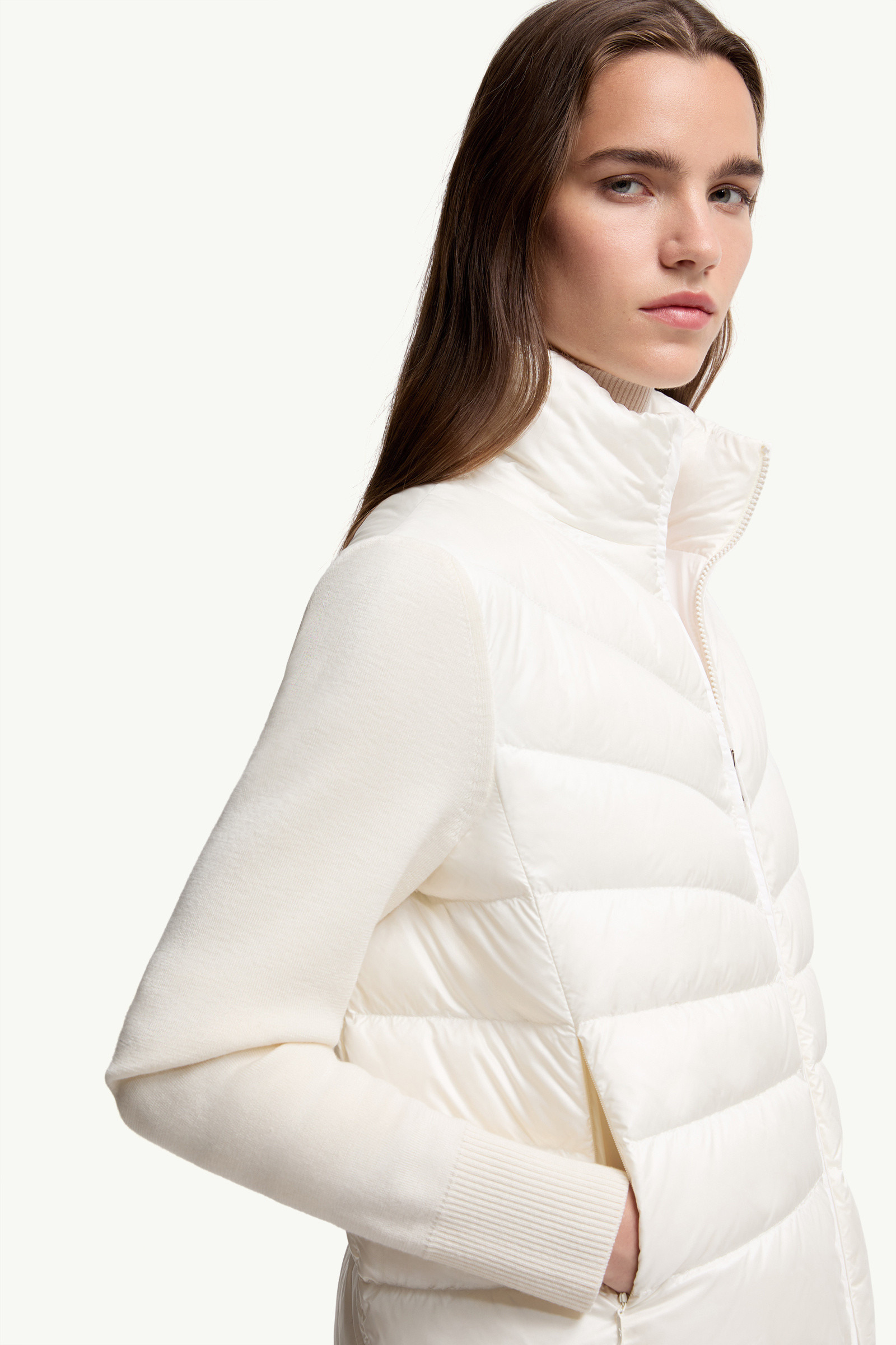Padded Wool Cardigan - 6