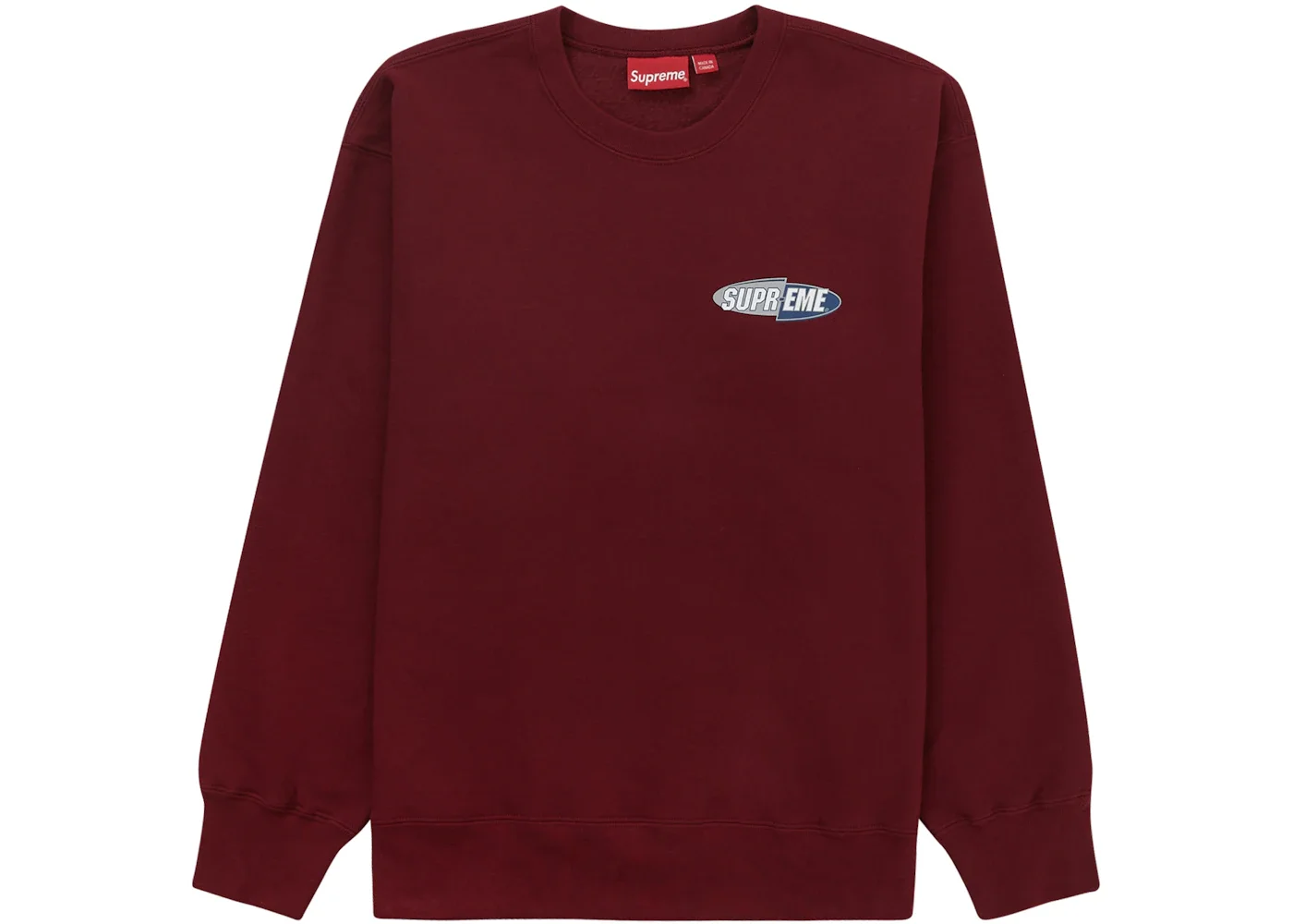 Supreme 212 Crewneck Cardinal - 1