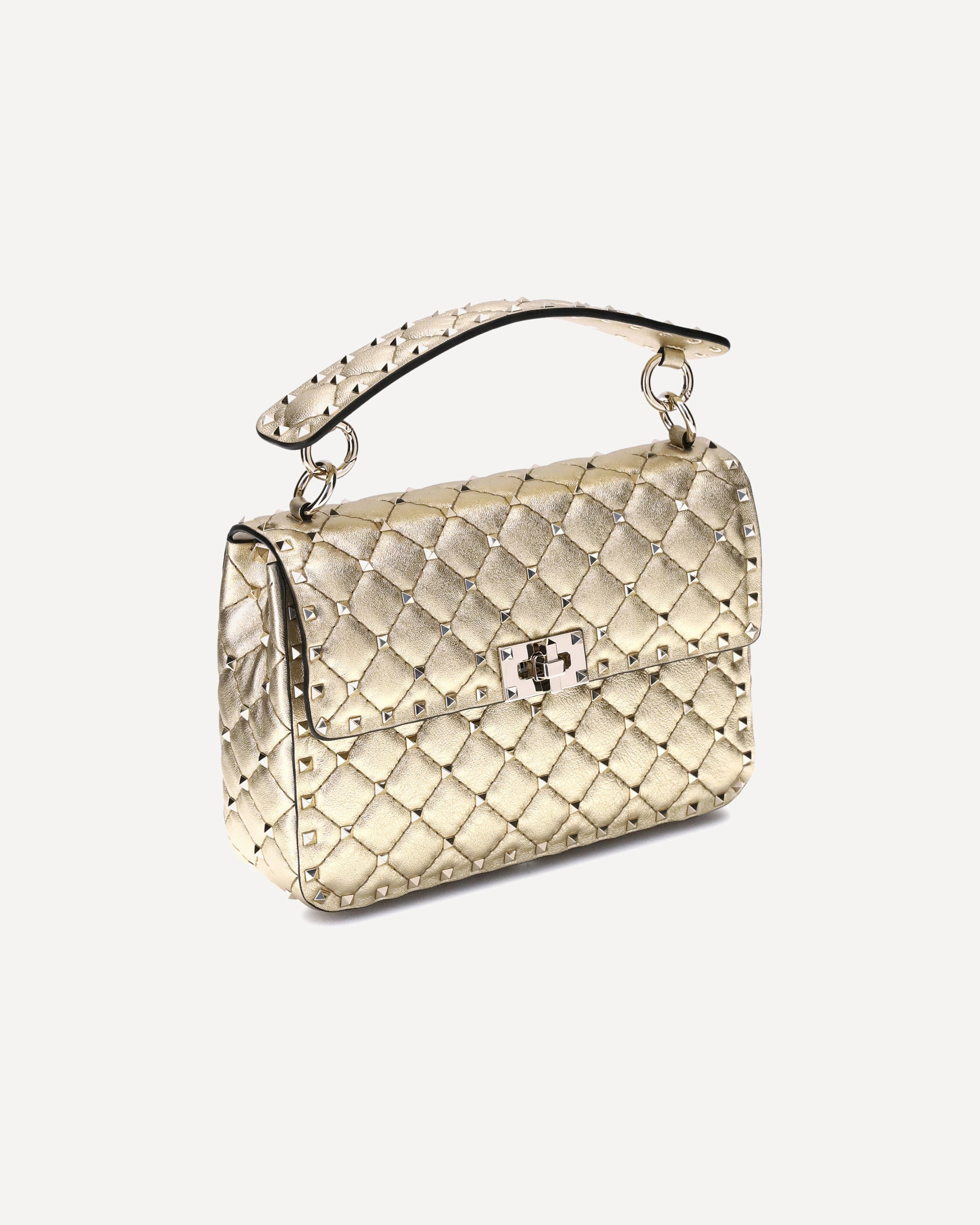 Medium Rockstud Spike Shoulder Bag - 2