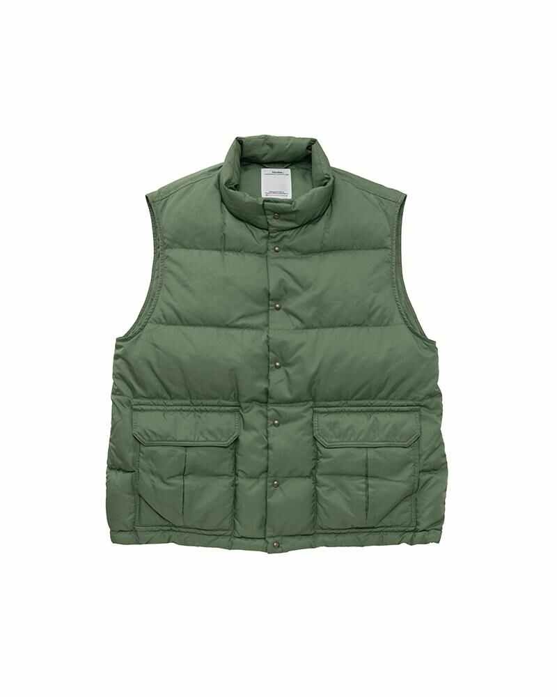 ULMER DOWN VEST GREEN - 1