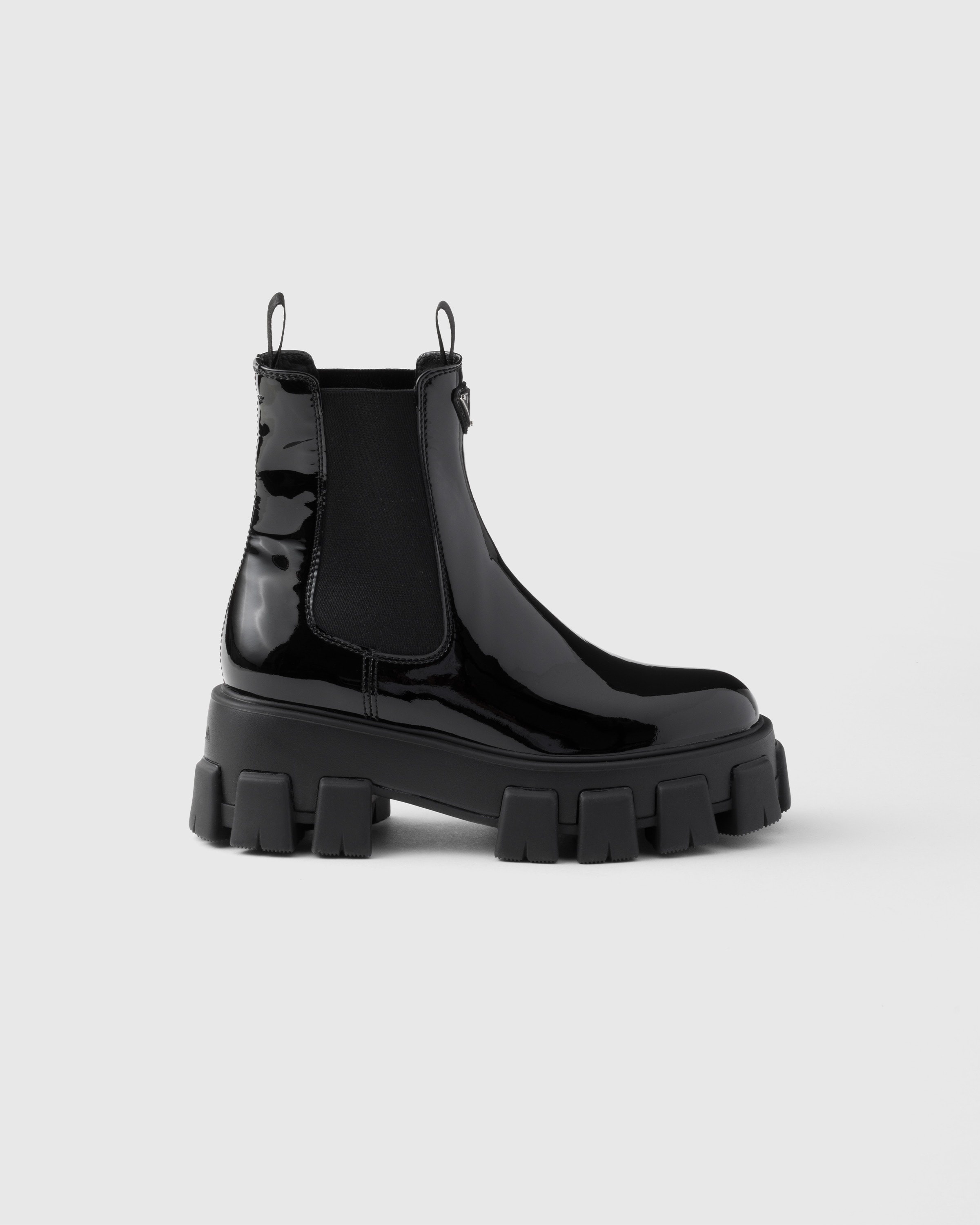 Monolith patent leather booties - 2