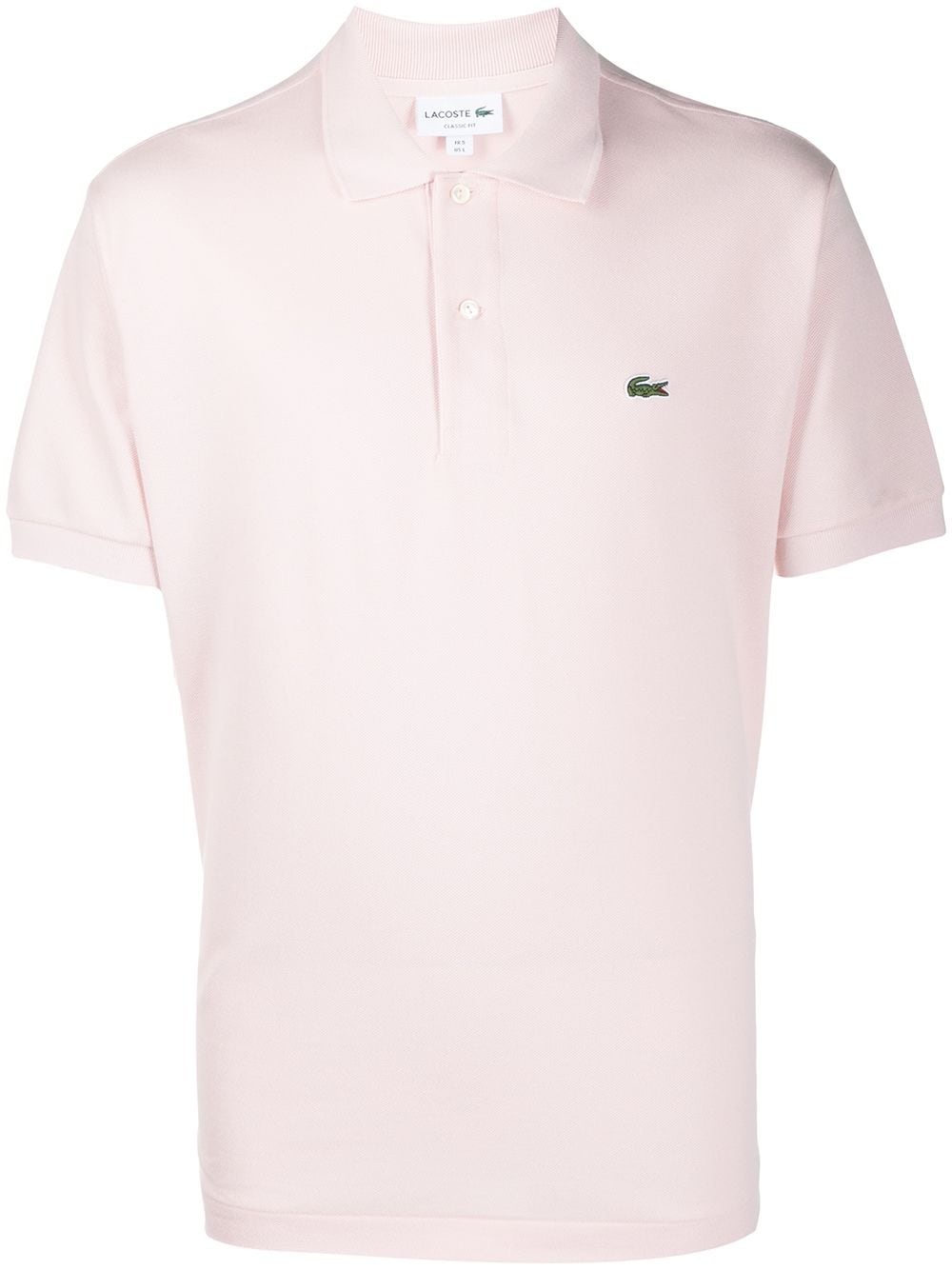 embroidered logo polo shirt - 1