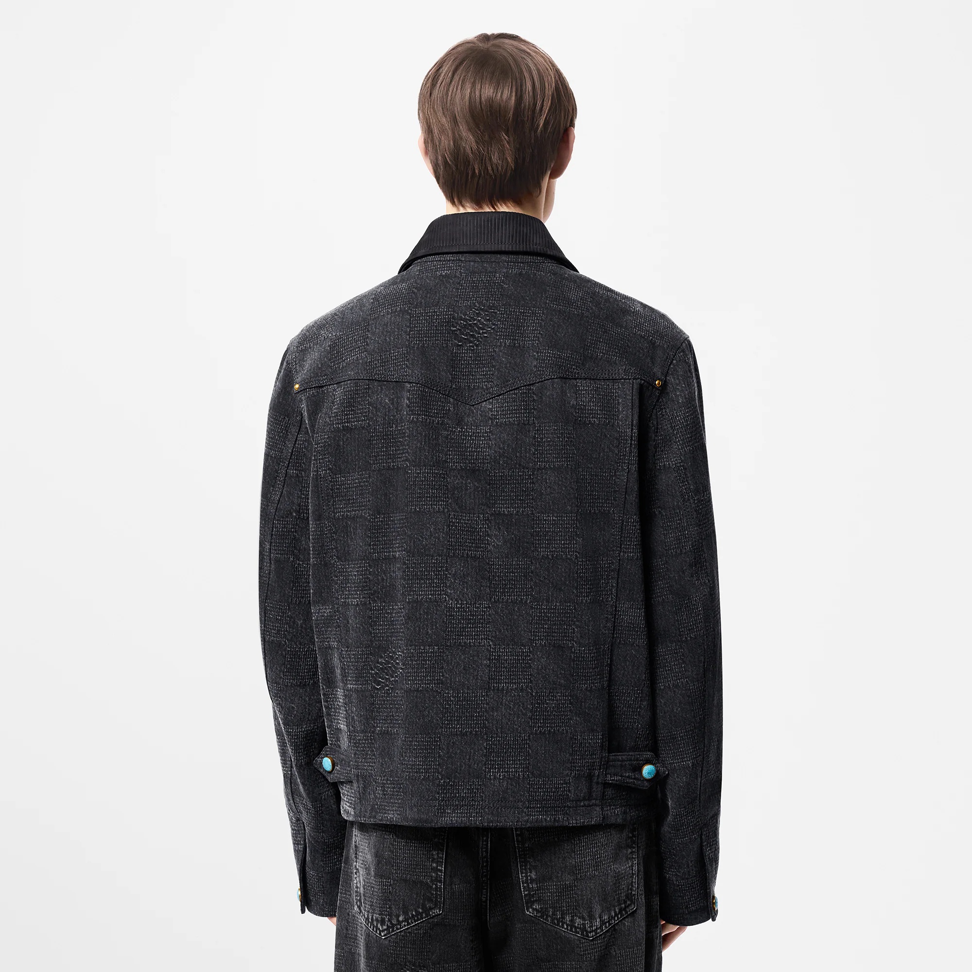 Damier Workwear Cotton Blouson - 5