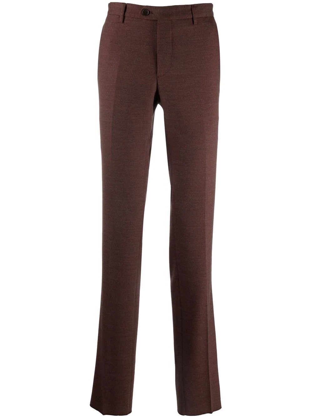 tailored wool-blend trousers - 1