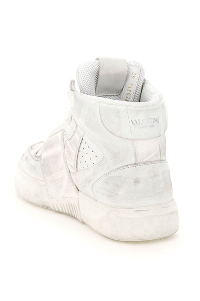 Valentino VL7N MID-TOP LEATHER SNEAKERS outlook