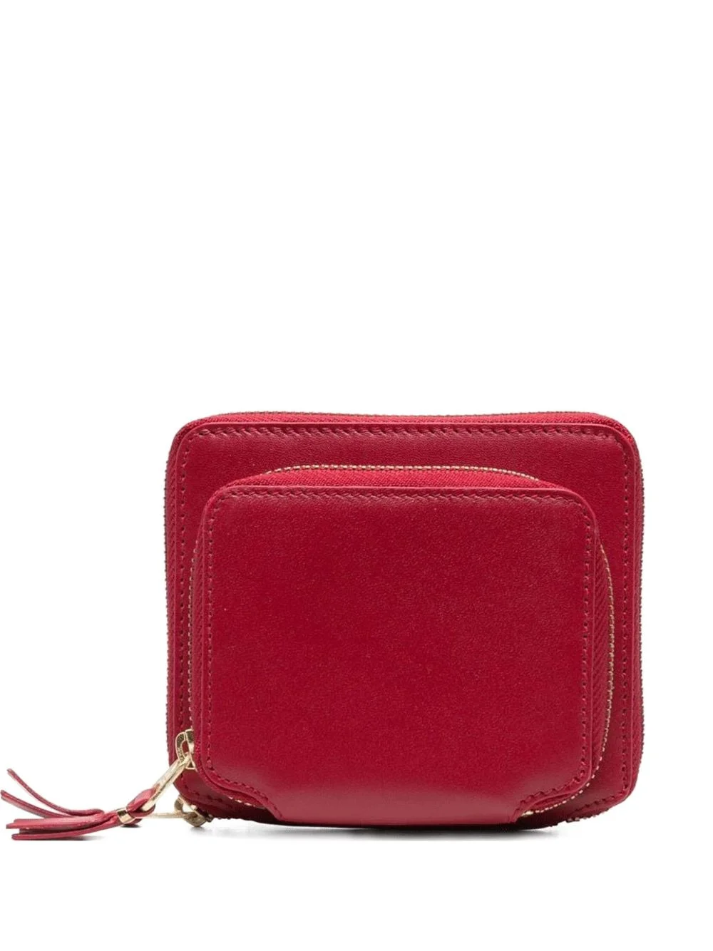 Outside pocket double-zip wallet - 1