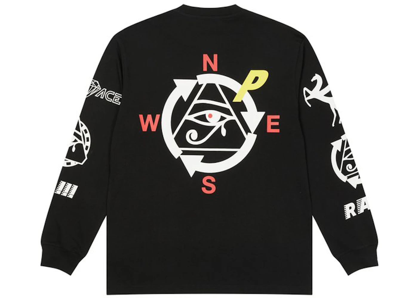 Palace RA Longsleeve Black - 2