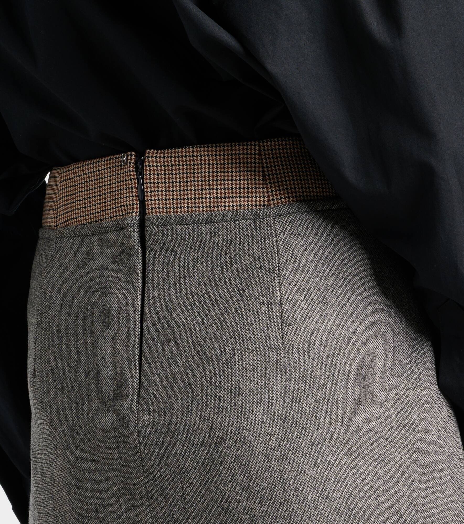 Riga tweed midi skirt - 5