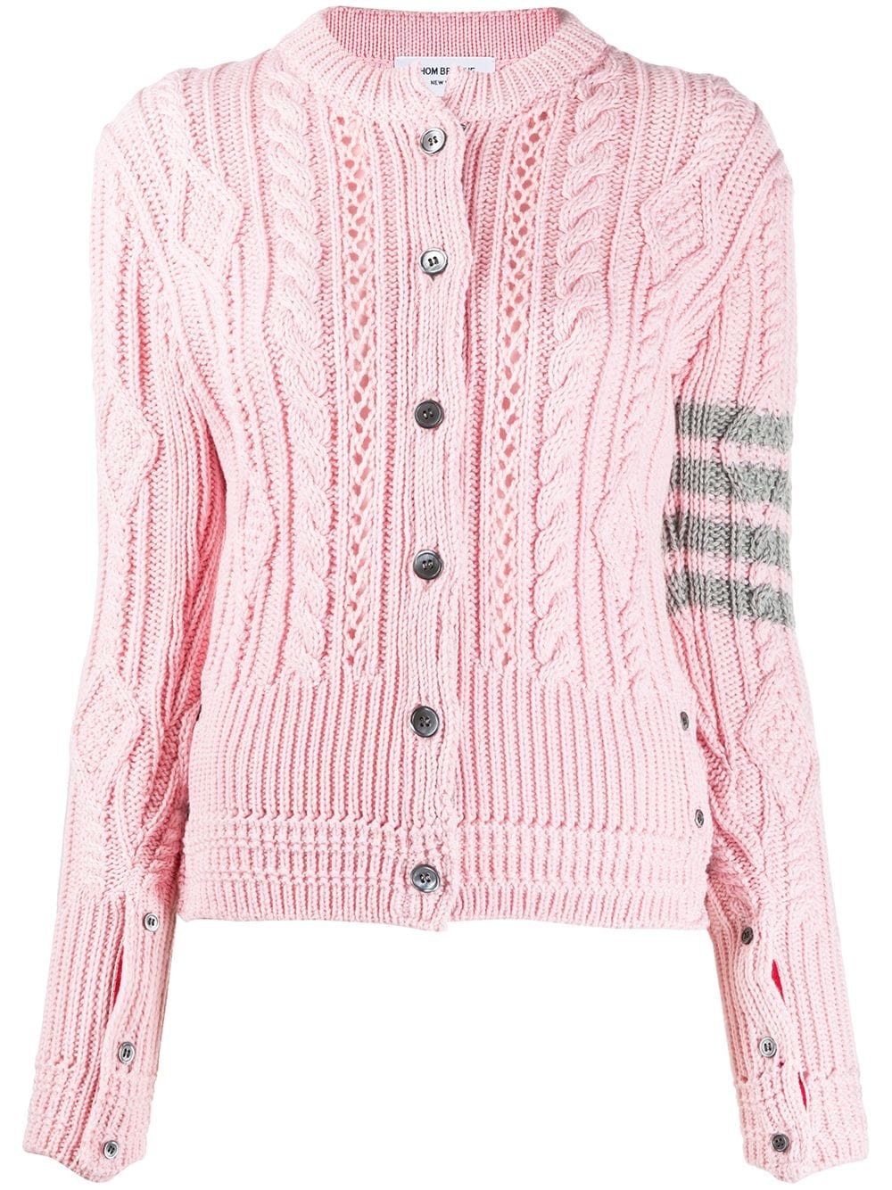 4-Bar knitted cardigan - 1