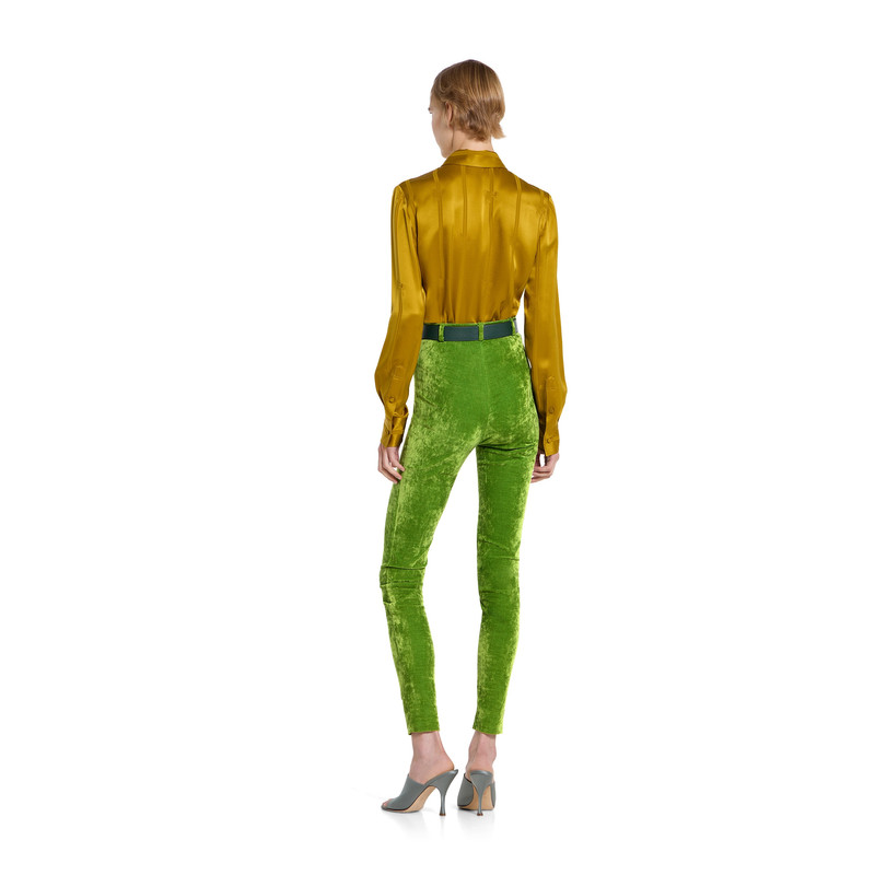 Equestrian silk jacquard shirt 5